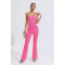 Fallon Rose Red Sequins Jumpsuit