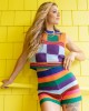 in the groove knit shorts