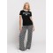 Black Caryl Short Sleeve T-Shirt