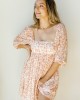 in the flow floral dress