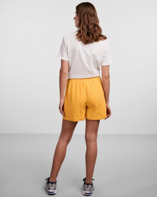 Stina High Waisted Shorts Citrus Stina High Waisted Shorts Citrus