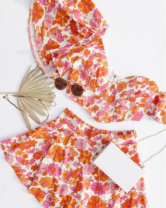 farrah flower shorts