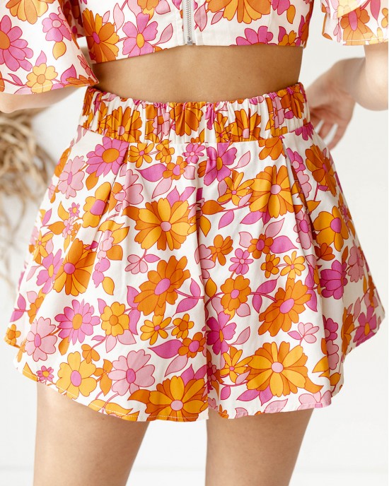 farrah flower shorts