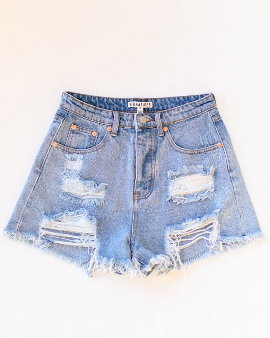 frayed hem denim shorts frayed hem denim shorts