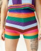 in the groove knit shorts