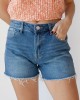 savannah high rise jean shorts