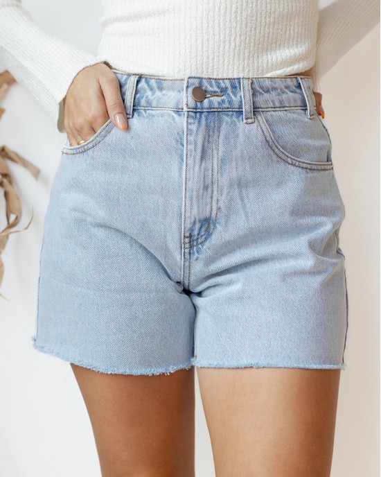 delaney denim shorts