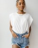 hopeful high rise denim shorts