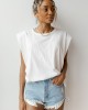 hopeful high rise denim shorts
