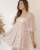 in the flow floral dress