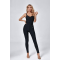 Autumn Black Bandage Jumpsuit