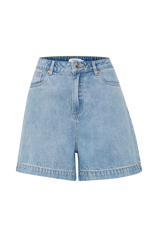 Kato Kolby Shorts Light Blue Denim