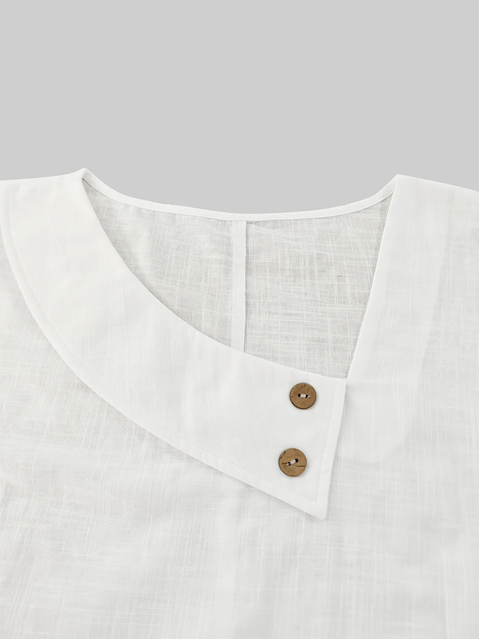 Women'S Casual Solid Color Tops Shirts