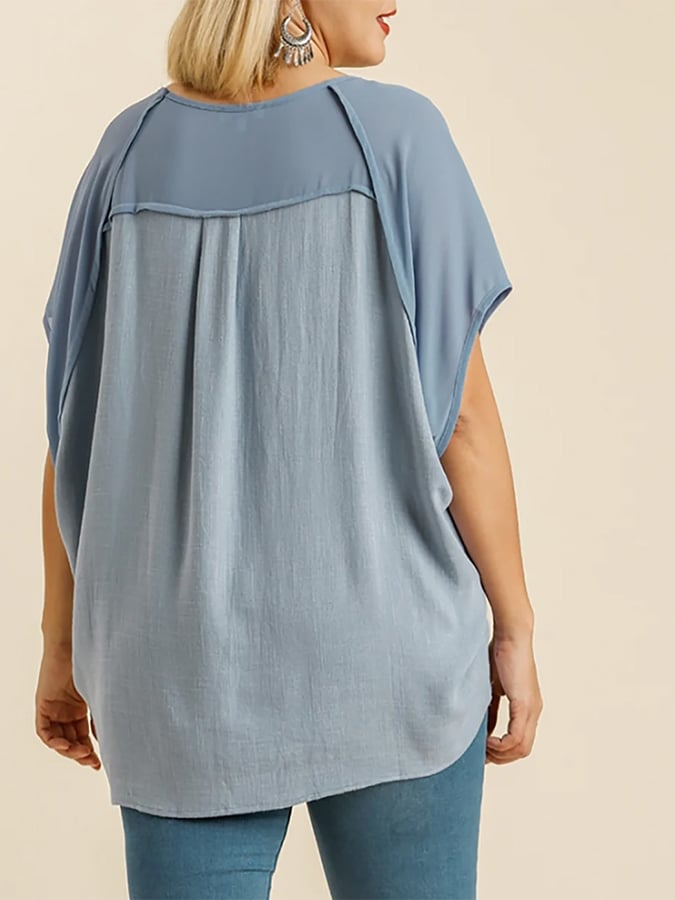 Women's Summer Cotton&Linen Short-Sleeved T-Shirt